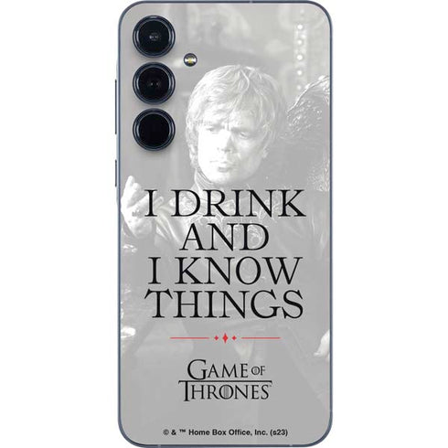 Game of Thrones: Tyrion Lannister Quote Galaxy A35 5G Skin